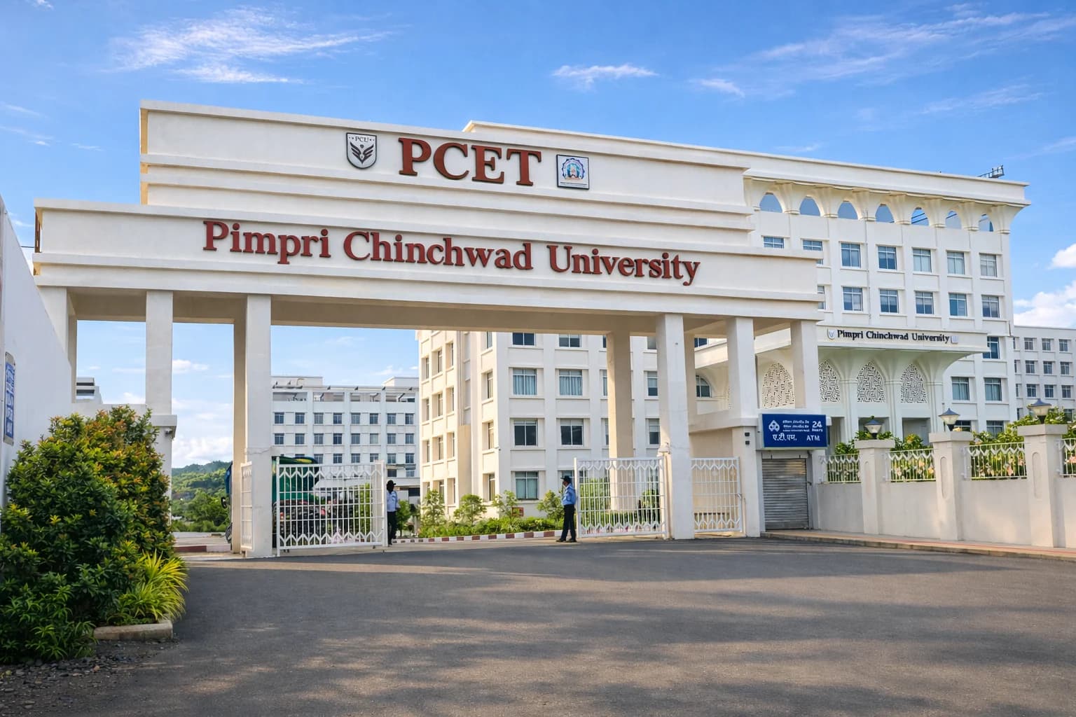 Pimpri Chinchwad University campus