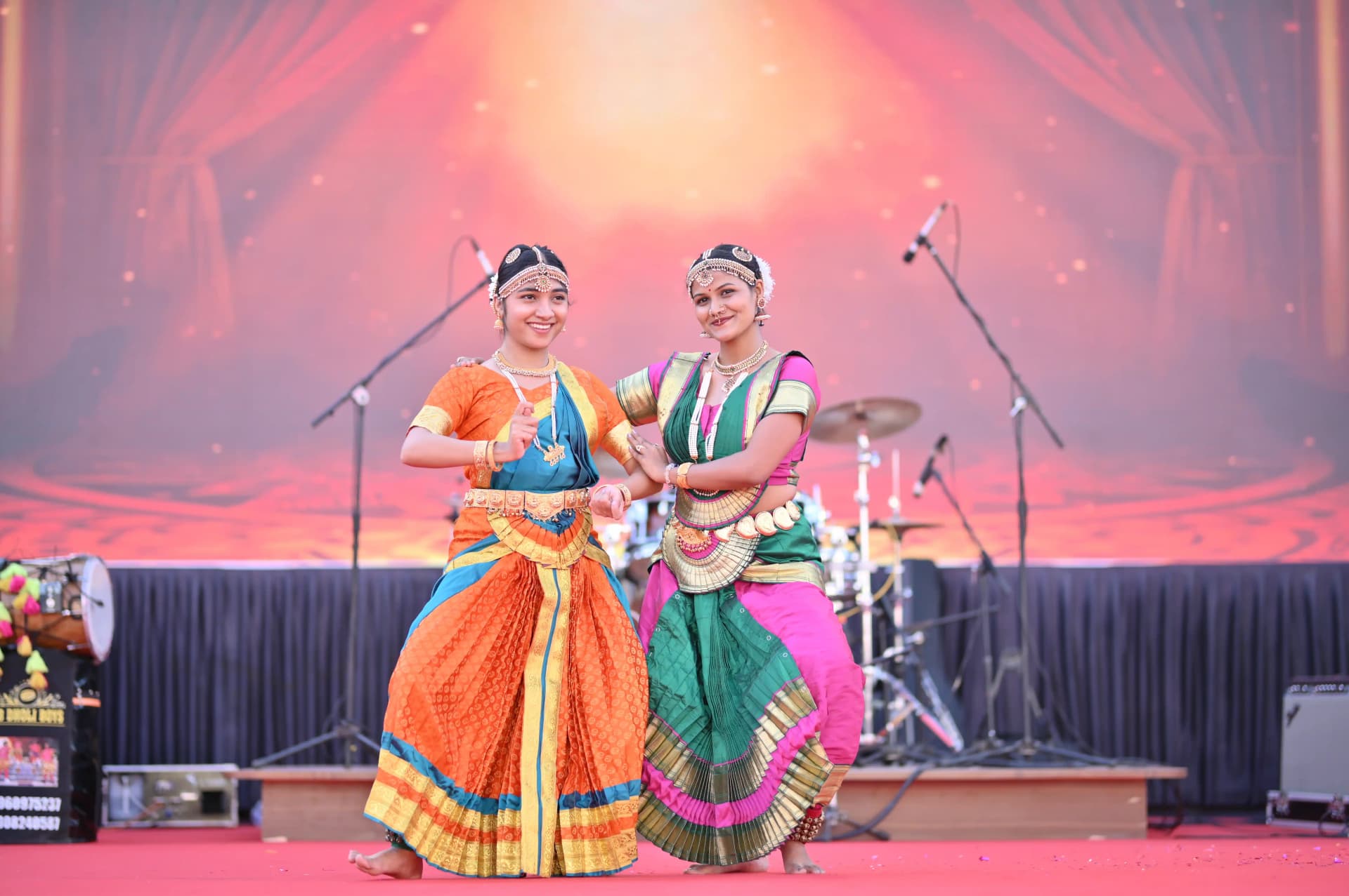 Traditional folk dance performance at a PCU cultural celebration