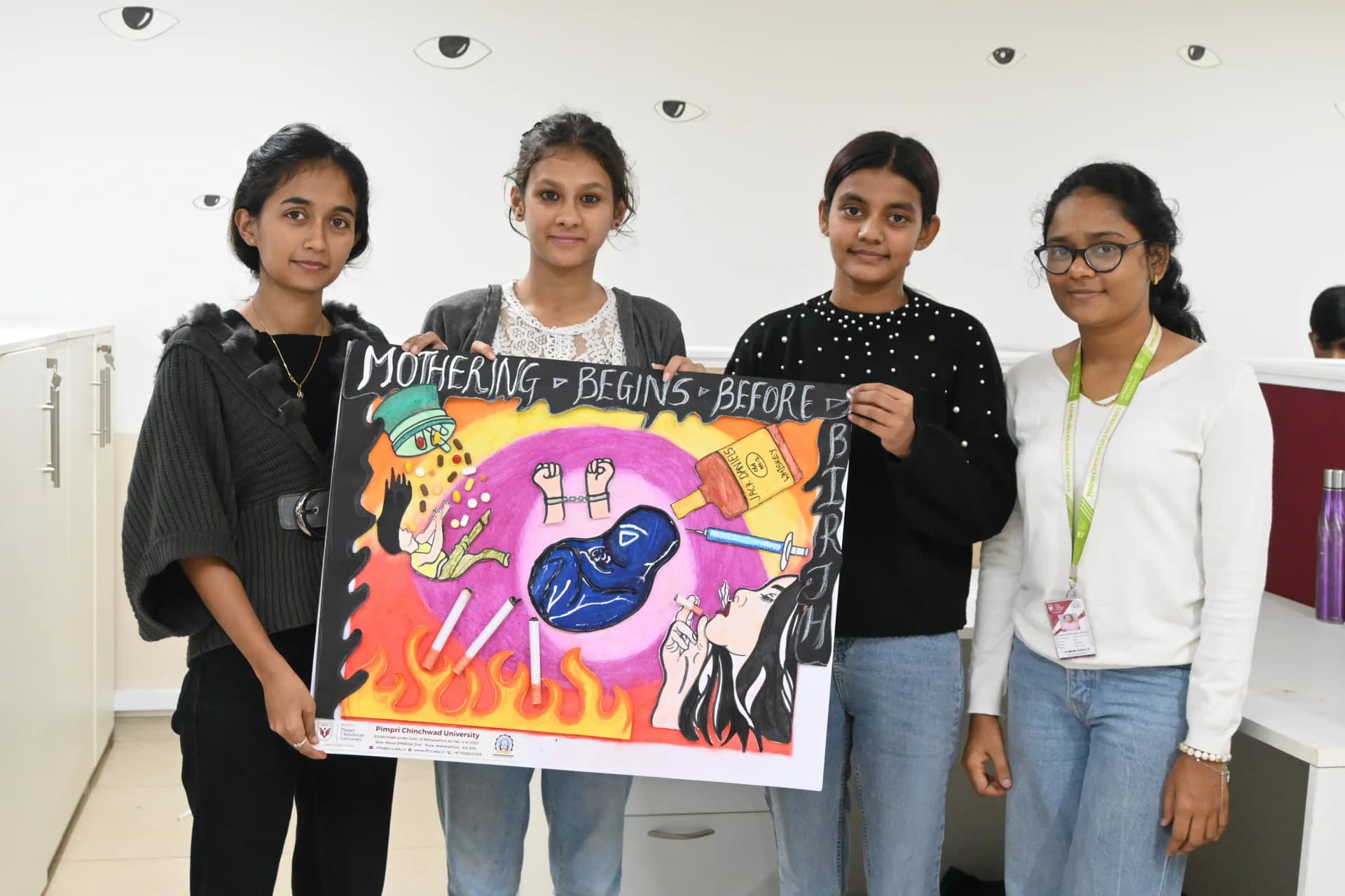 Campus life at Pimpri Chinchwad University