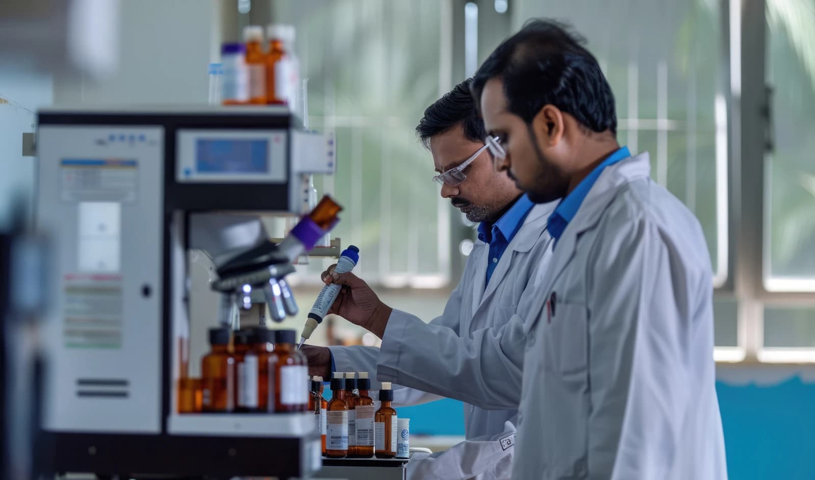 Medicinal chemistry and drug discovery laboratory research