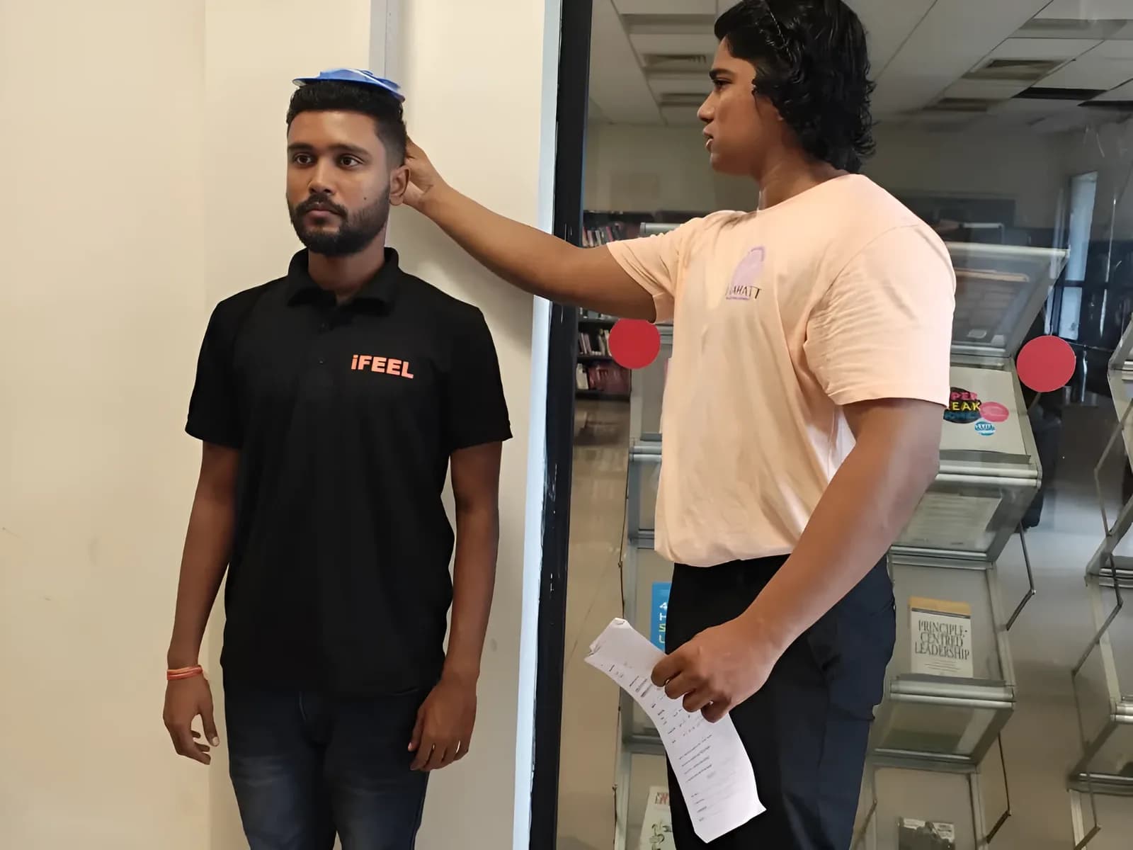 Height and wellness assessment at Raahatt clinic