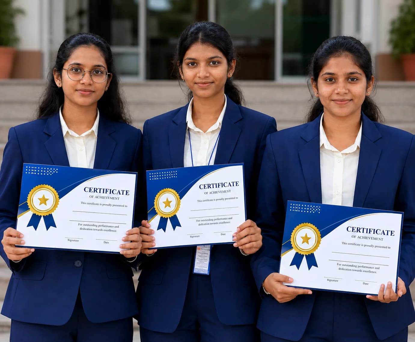 Law students in moot court session