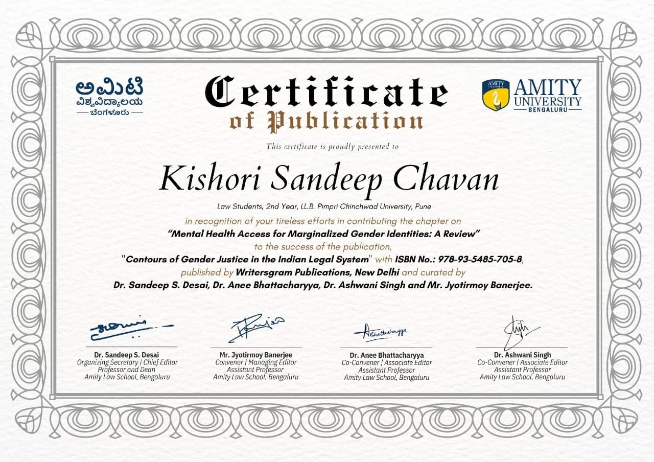 Publication Achievement