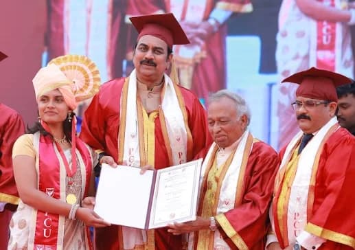 Prerna Kadam at convocation