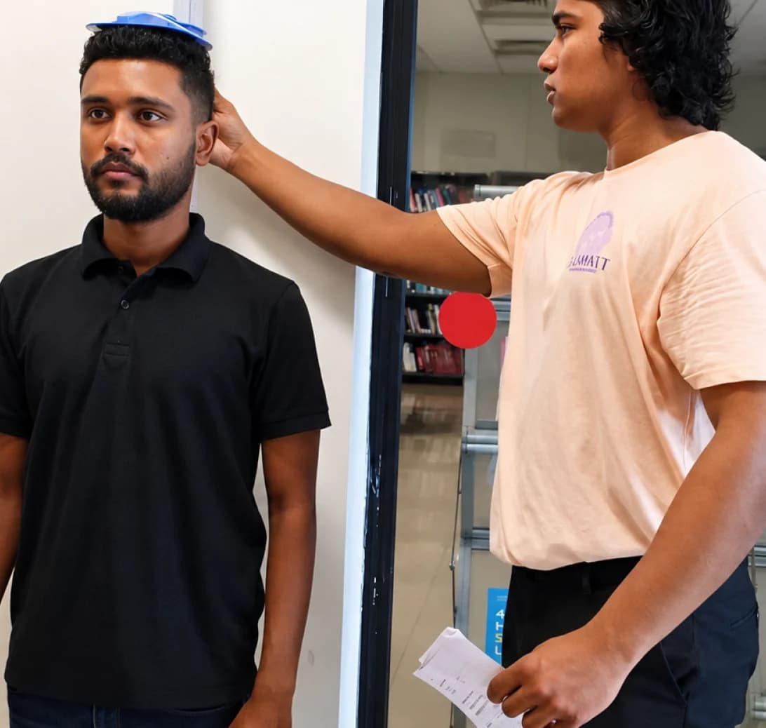 Clinical Psychology students carrying out an assessment exercise