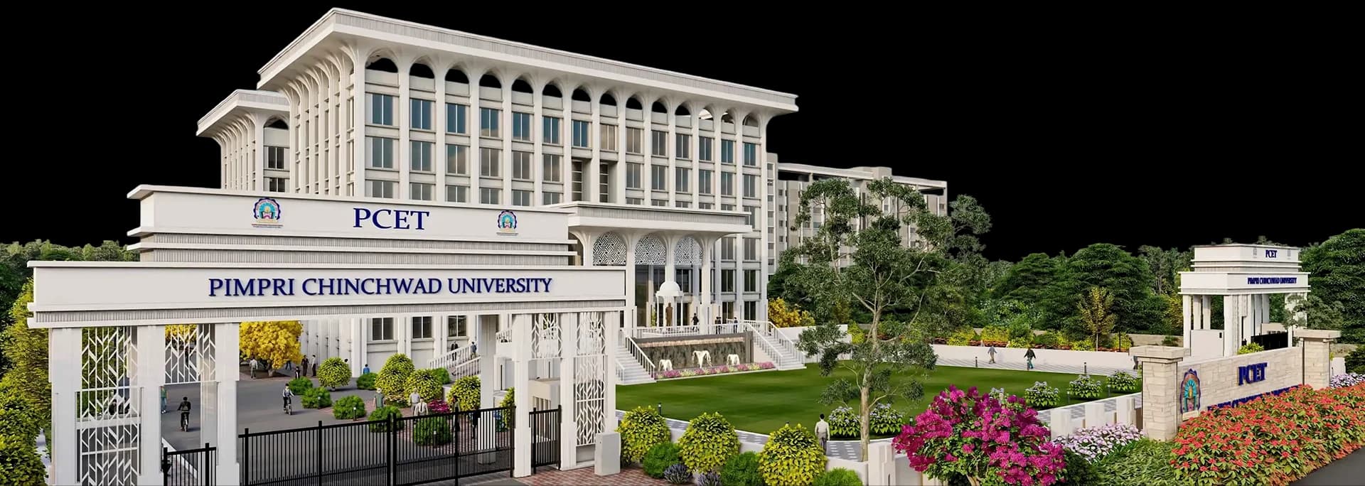 Pimpri Chinchwad University campus