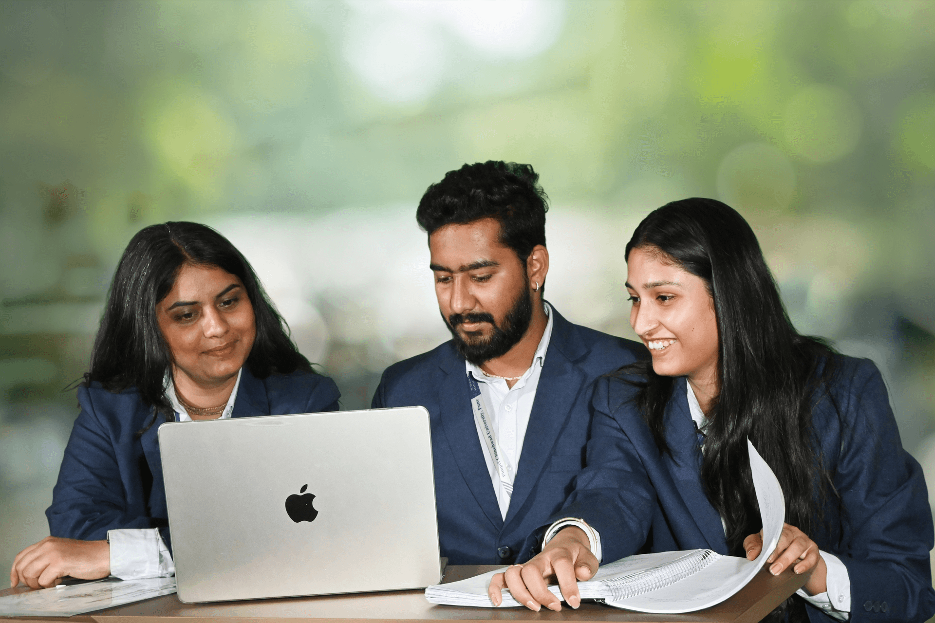 Management students at PCU