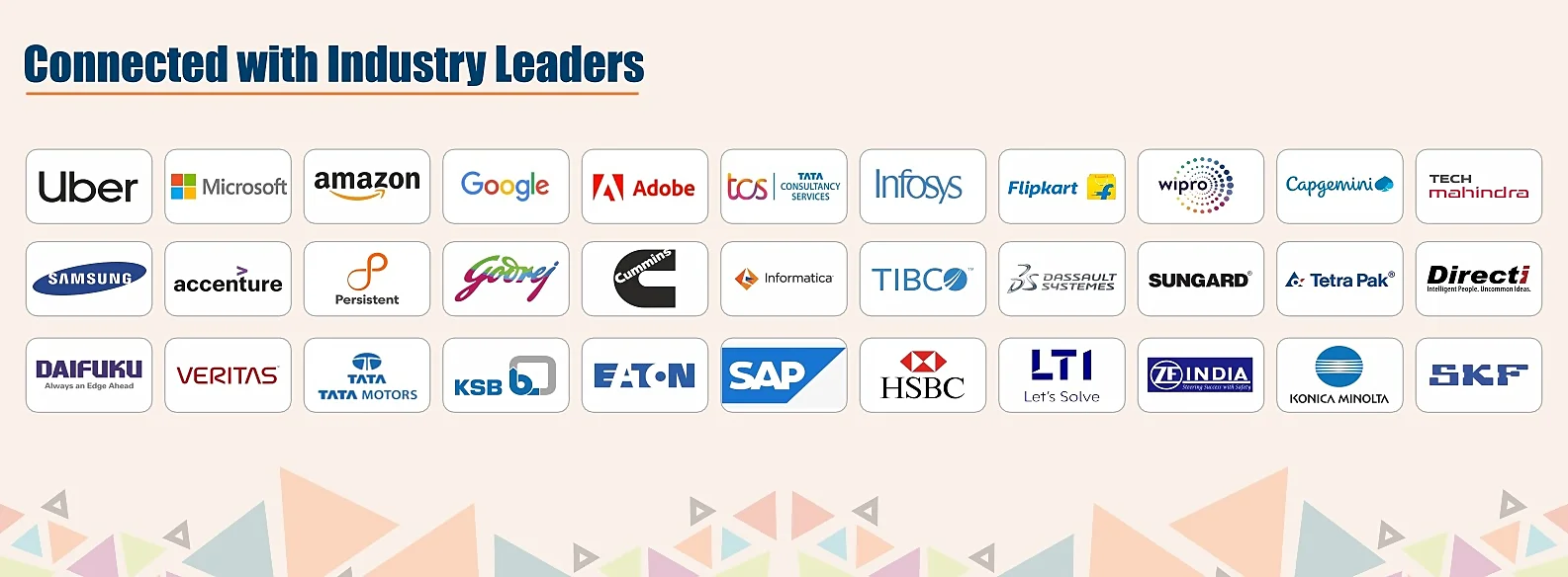 industry connected leaders