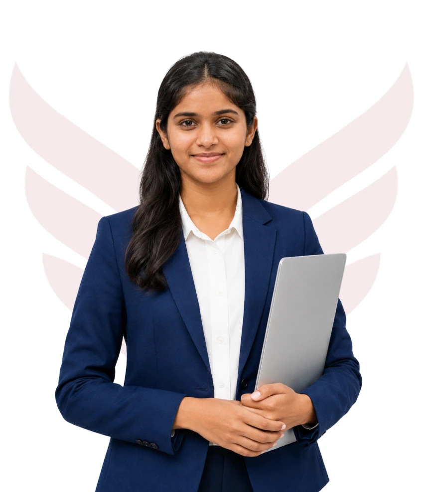 Ph.D. scholar with laptop representing computing research infrastructure