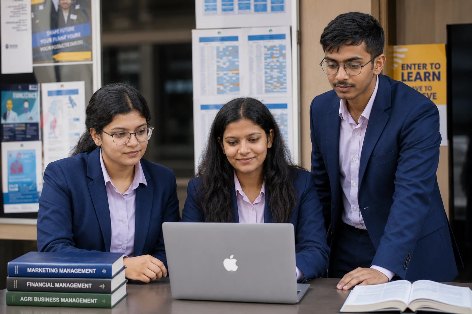 Master of Business Administration (International) at PCU Pune student representing industry-oriented learning