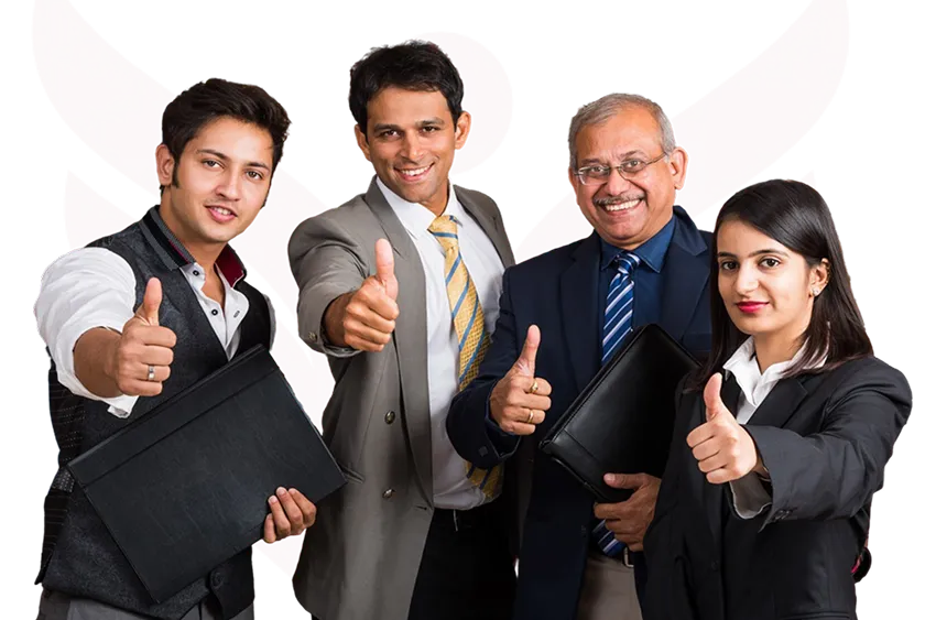 PCU Law students giving thumbs up