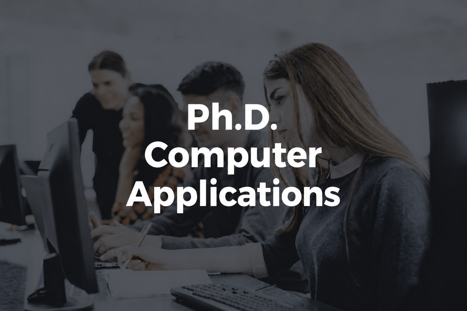 Ph.D. Computer Applications