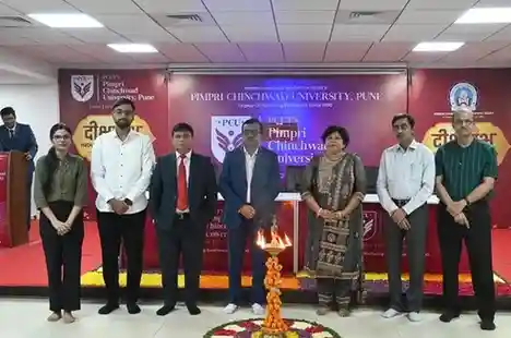 Pimpri Chinchwad University Commences MBA Program with Prestigious Deeksharambh Induction Ceremony Featuring Chief Guest Dr. Sudhir Hasamnis. gallery image 1