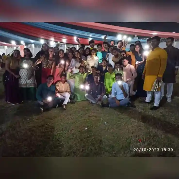PCETs Pimpri Chinchwad University Celebrates Navratri with "Drizzling Dandiya Delights" gallery image 2