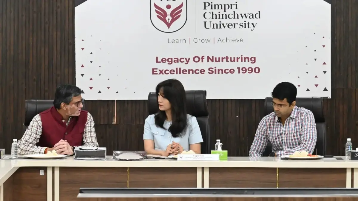Pimpri Chinchwad University Welcomes Ms. Yujin Han to Foster India-Korea Business Collaboration gallery image 2