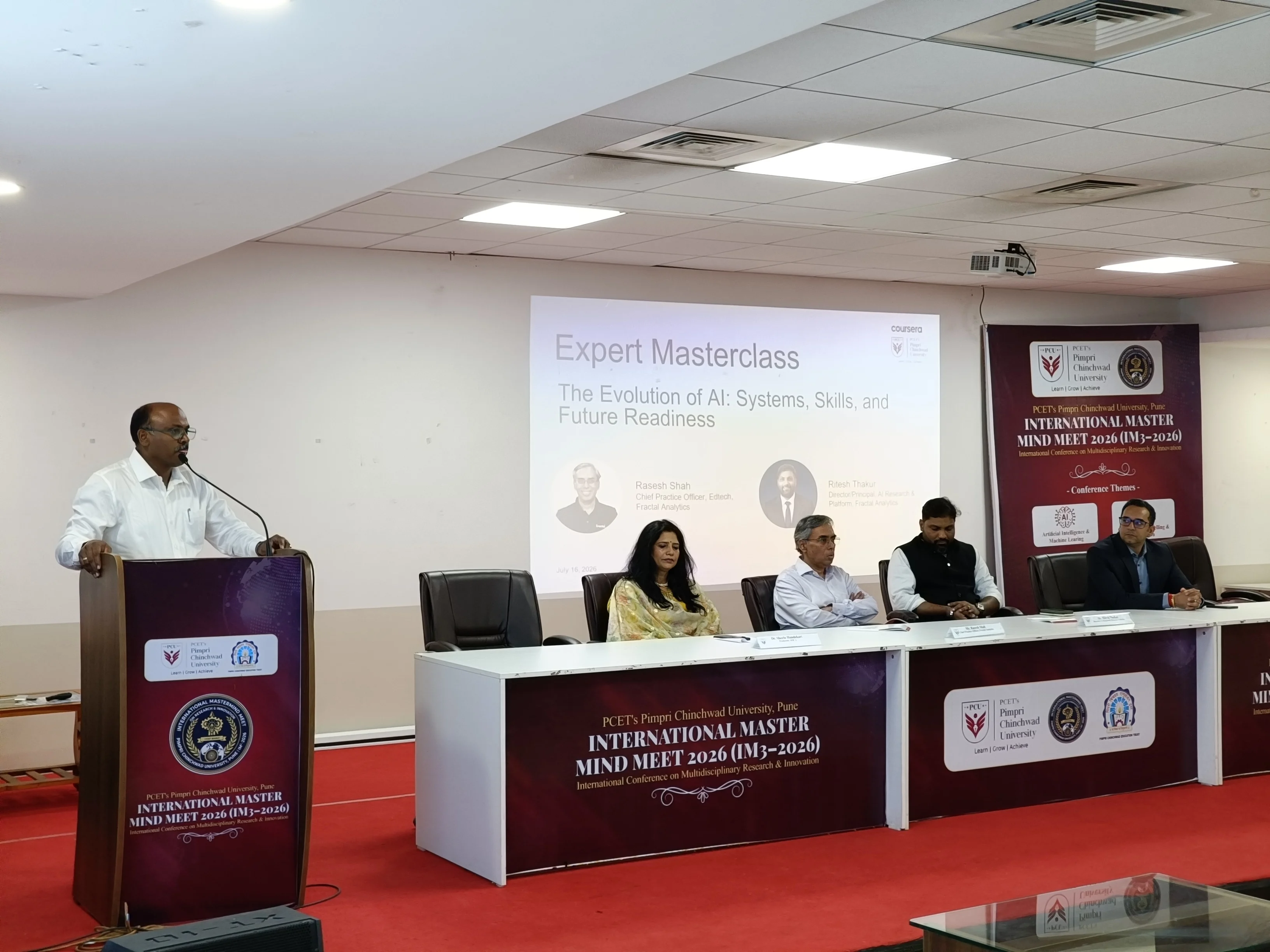 PCU Hosts Expert Masterclass on 'The Evolution of AI: Systems, Skills, and Future Readiness' in Collaboration with Coursera gallery image 3