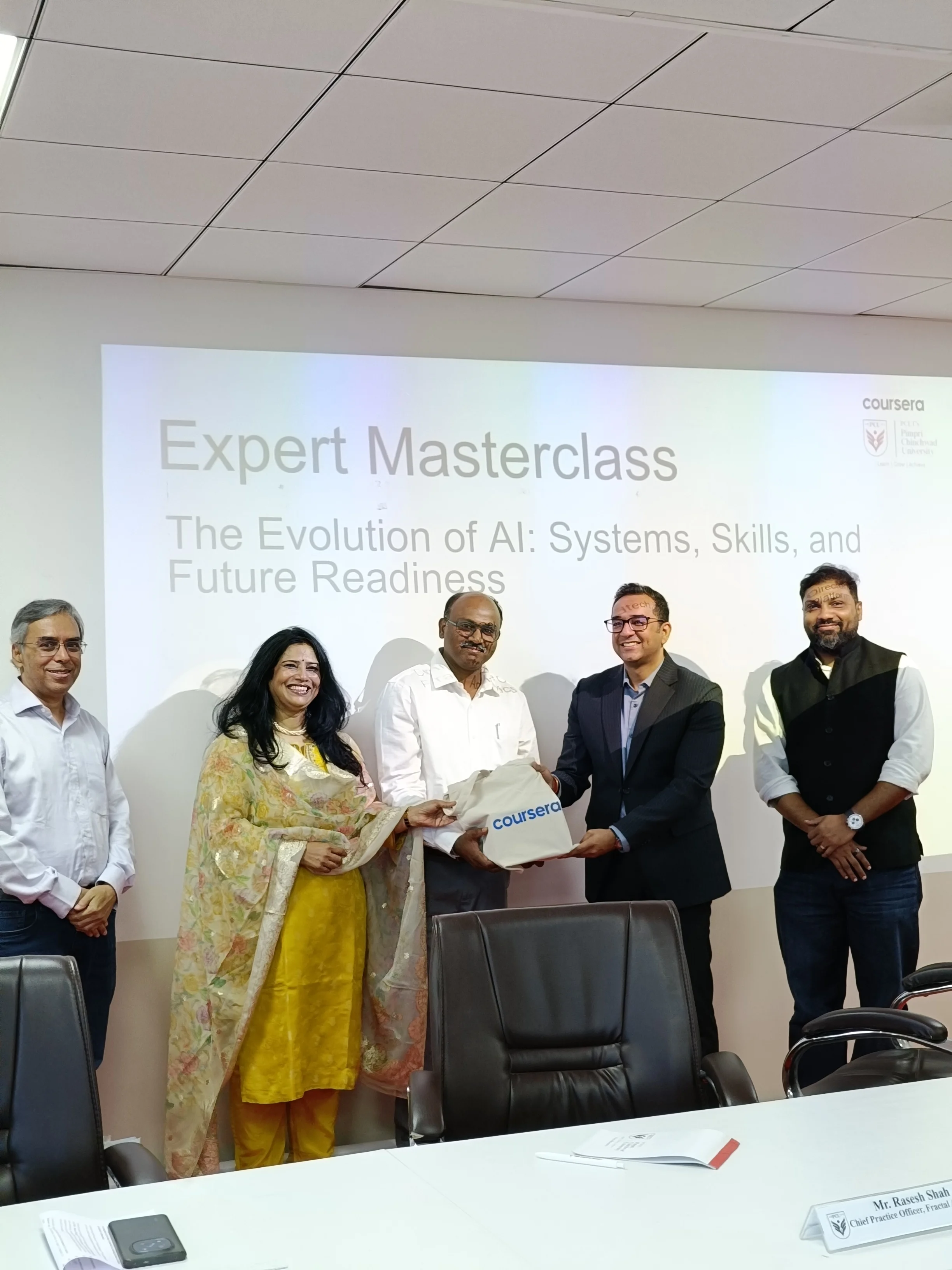 PCU Hosts Expert Masterclass on 'The Evolution of AI: Systems, Skills, and Future Readiness' in Collaboration with Coursera gallery image 4