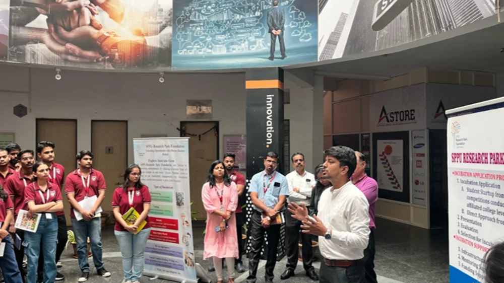 Industrial Visit to SPPU Research Park Foundation gallery image 4