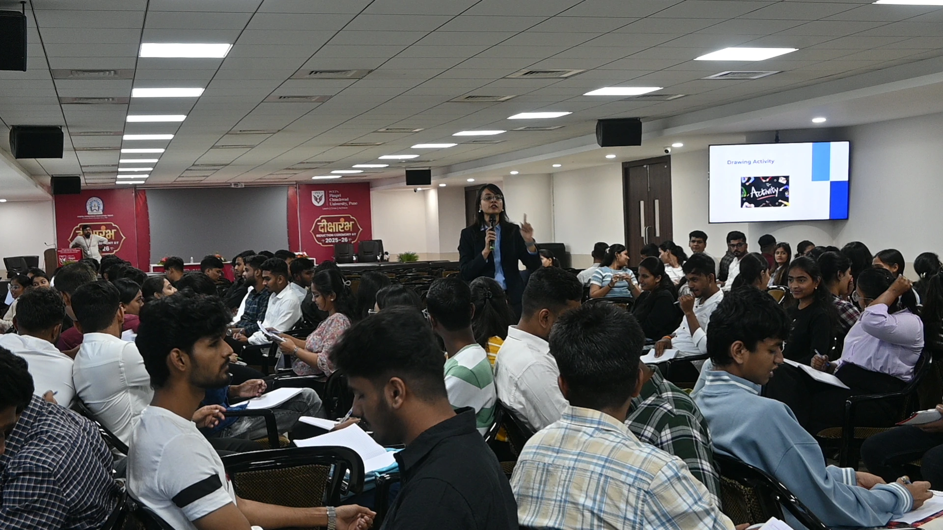 Day 2 of ‘Deeksharambh’ Induction Ceremony 2025 – Inspiring Session on “Think Big, Stay Strong” by Ms. Nupur Singh gallery image 1