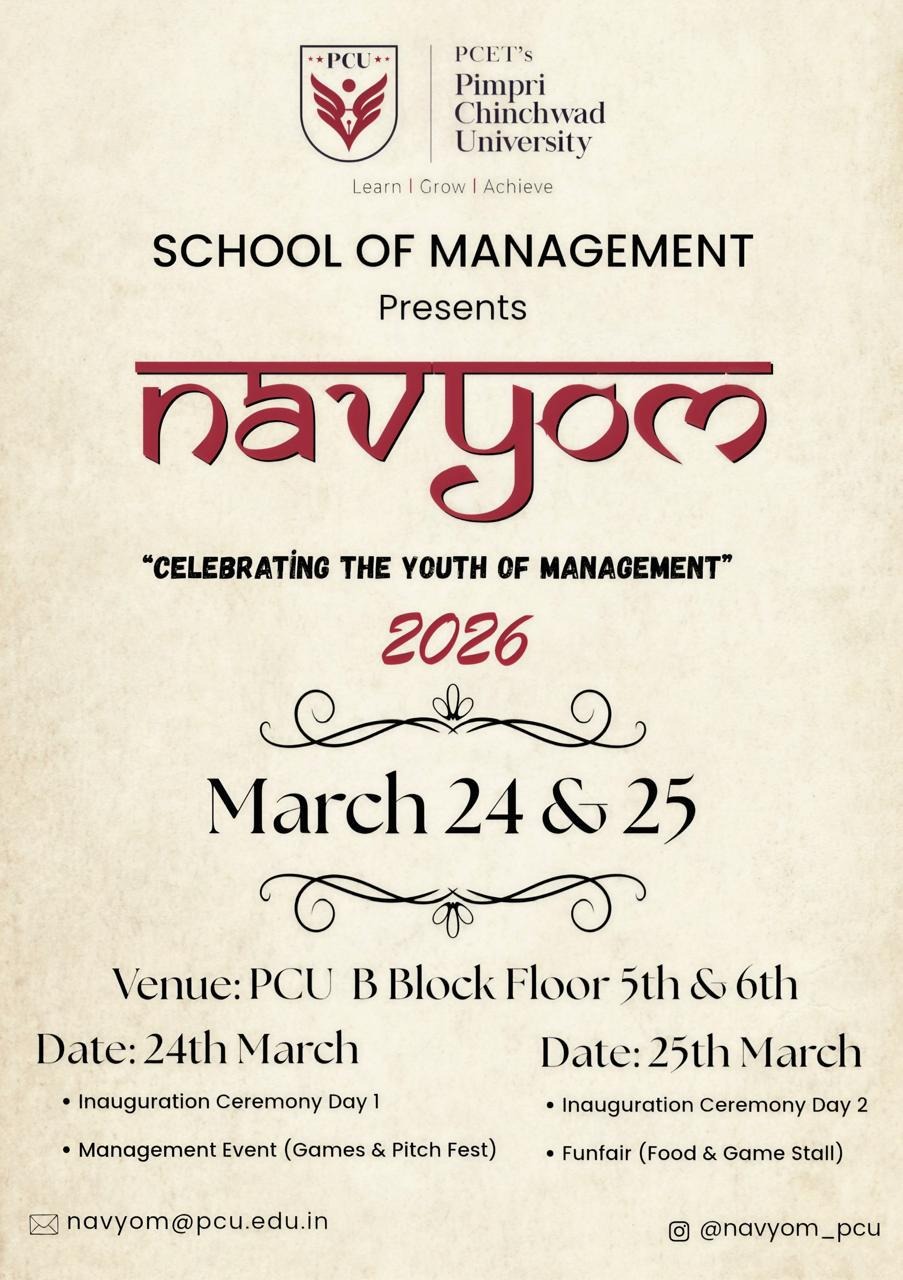 PCET’s Pimpri Chinchwad University – School of Management Hosts Pre-Induction Master Class Series gallery image 1