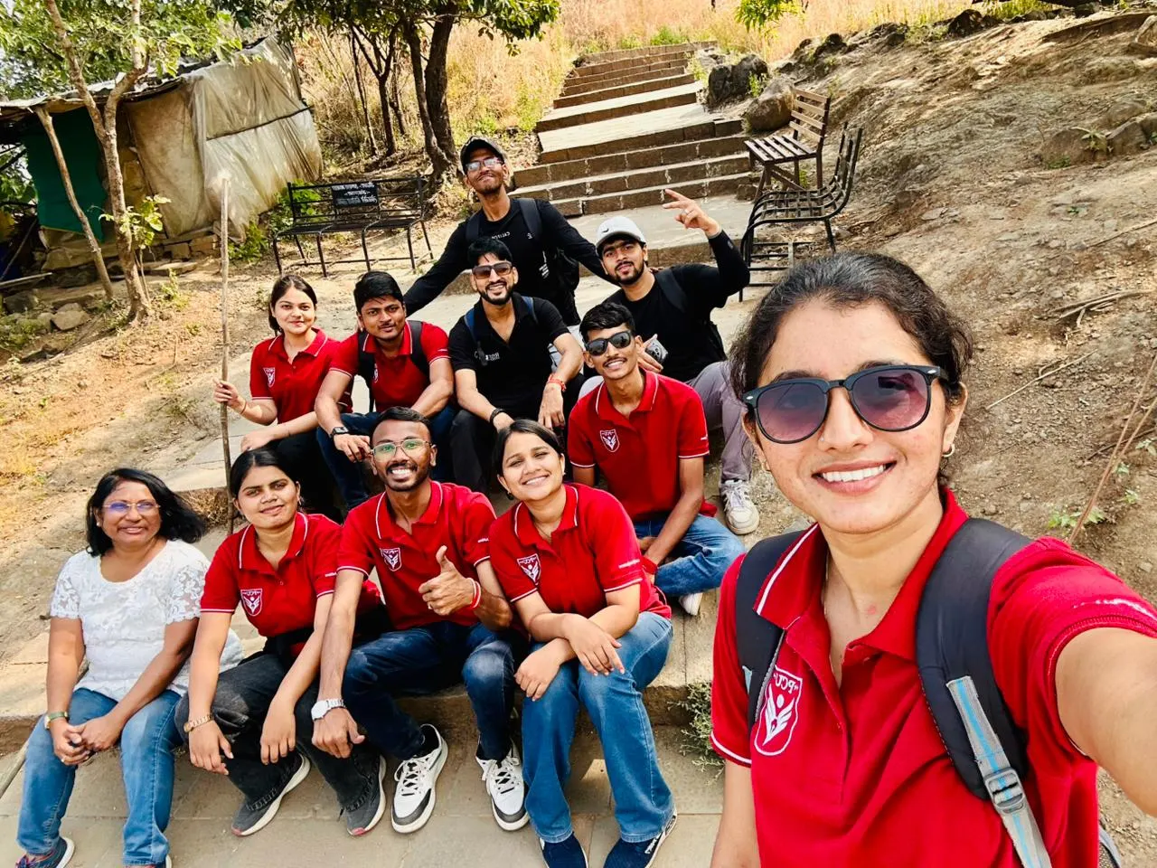 PCU SOM Students Conquer Tikona Fort with Adventure and Purpose gallery image 3