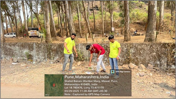 Samarpan Club: Tree Plantation at Narayani Dham, Lonavala gallery image 1