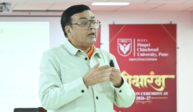 PCU Hosts Expert Sessions on Professional Excellence and Leadership for Pune Management School Students