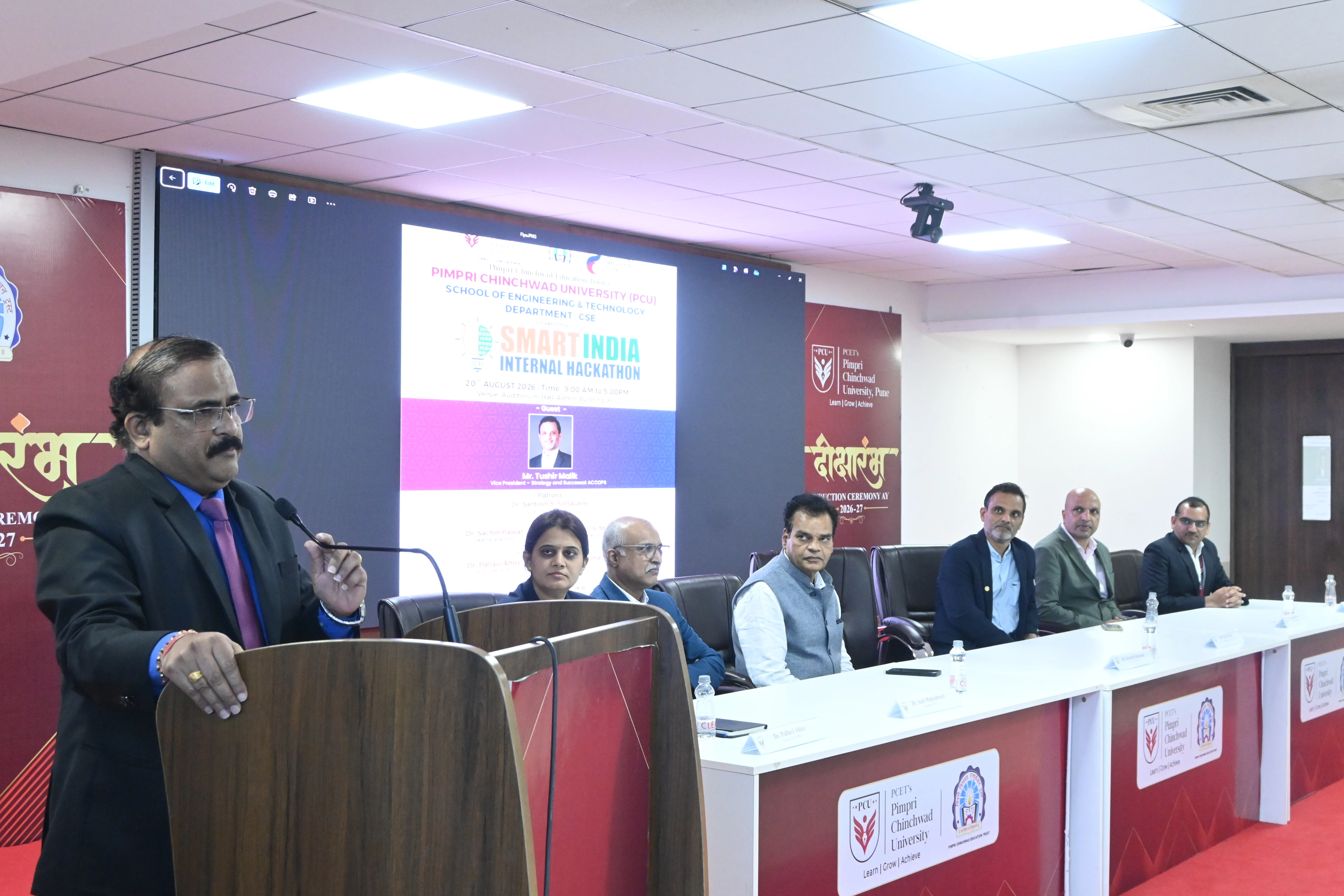 Smart India Internal Hackathon 2026 Successfully Concluded at Pimpri Chinchwad University