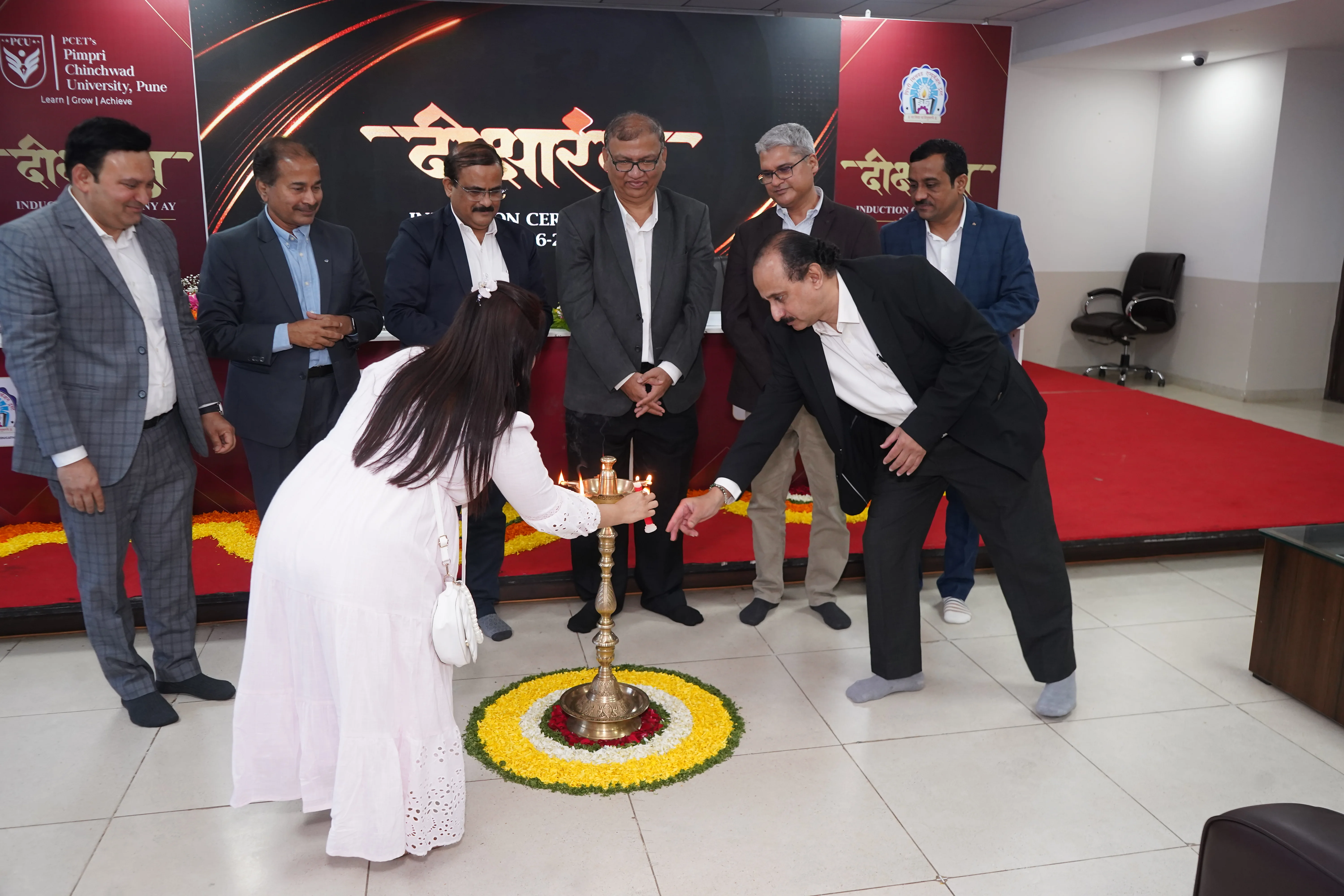 PCU Welcomes the New Batch of Pune Management School with Deeksharambh 2026–27