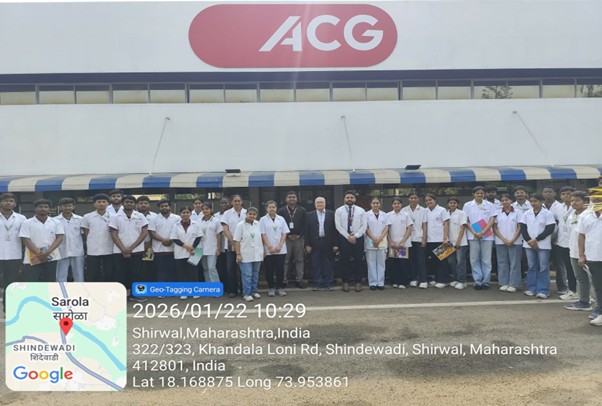 Industry Visit: ACG Associated Capsule Pvt. Ltd., Shirval